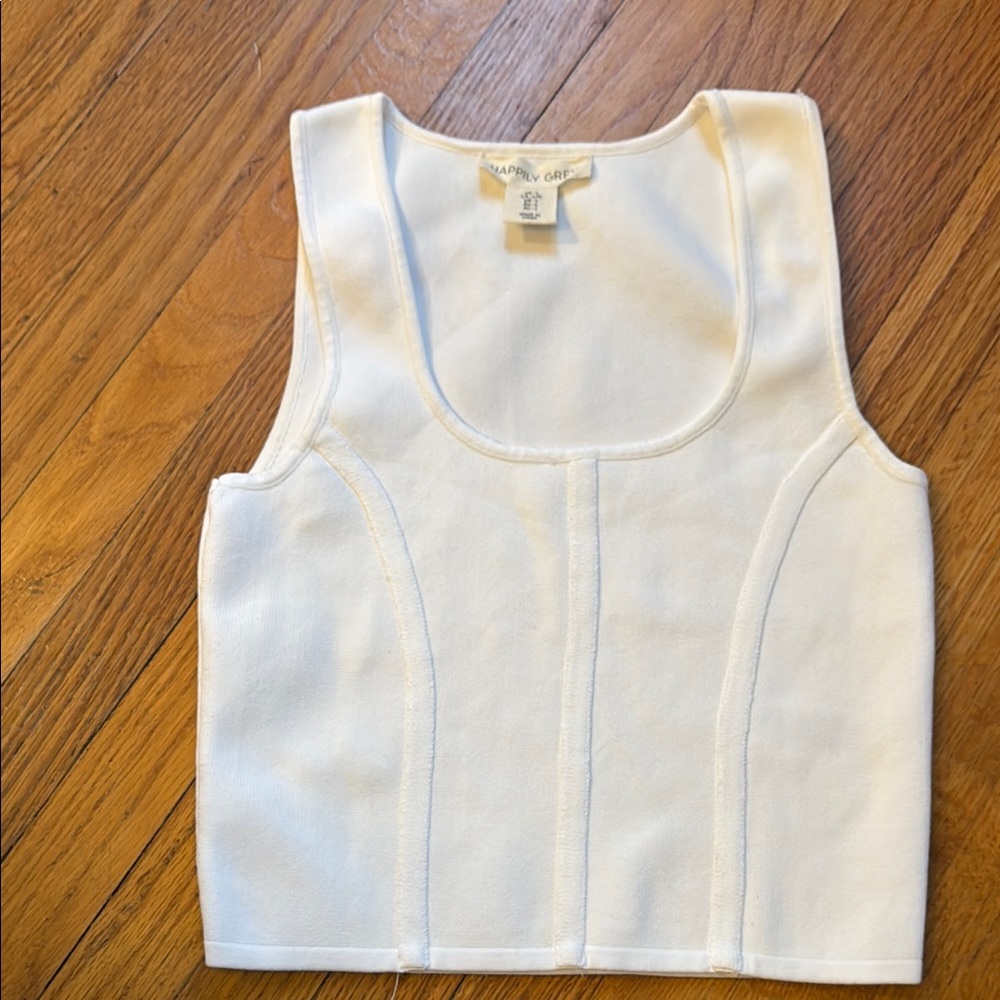 Women's White Tank Top
